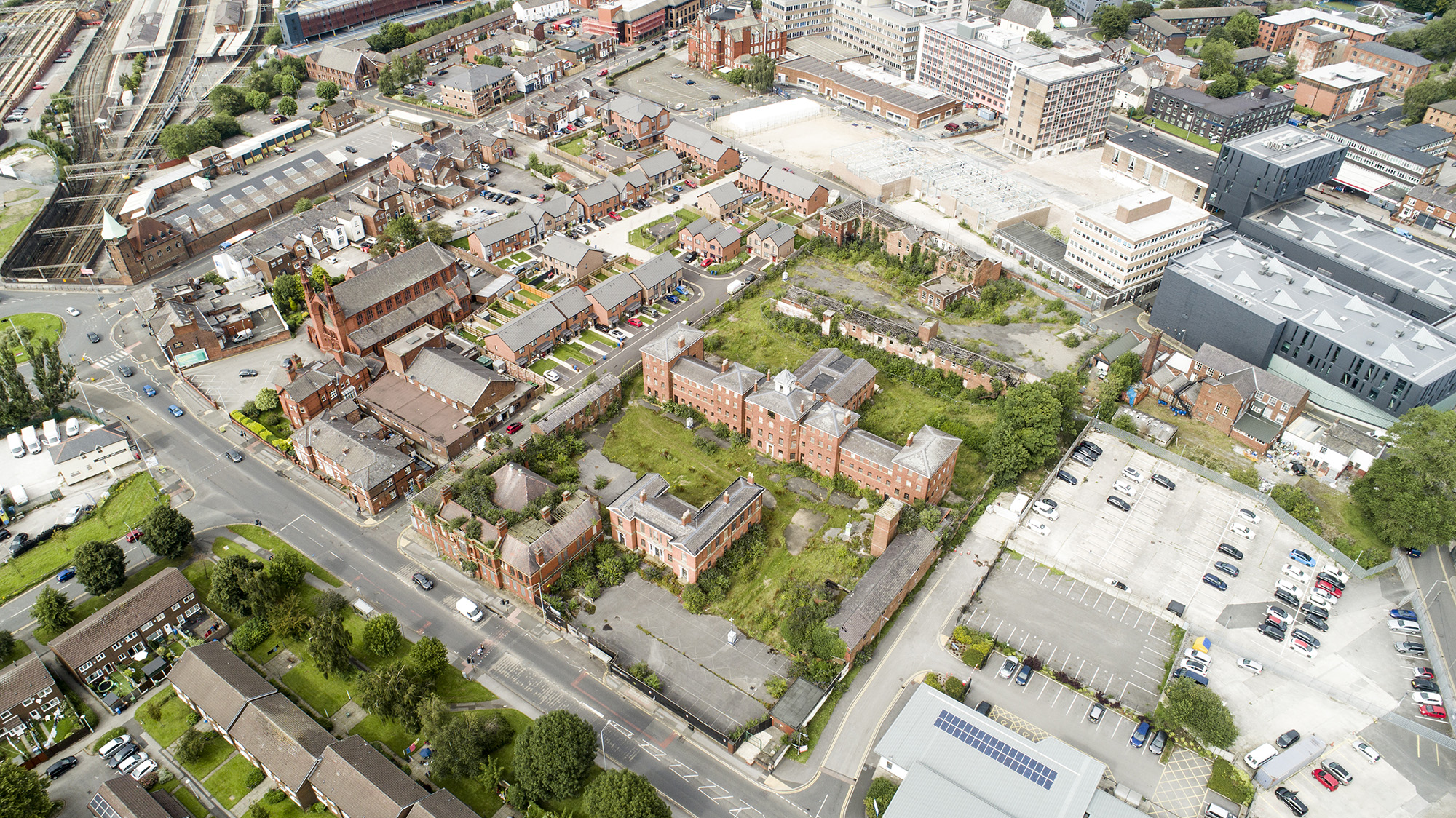Aeiral Photomontage - Masterplan