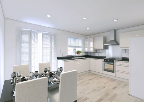 Full CGI - Kitchen